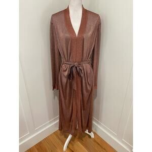 Jonathan Simkhai NWT Cover-Up in Copper Metallic